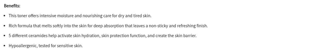 Torriden SOLID IN Cream Toner: full English benefits and sensitive-skin information