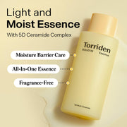 Torriden SOLID IN Essence 100mL moisture essence overview