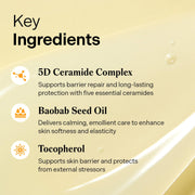 Torriden SOLID IN Essence 100mL key ingredients