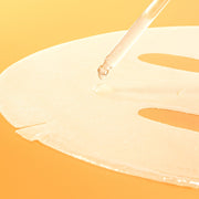 Torriden Vita C Mask moisturizing essence and sheet texture close-up