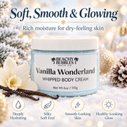 Vanilla Wonderland body cream hydrating soft smooth glowing skin benefits
