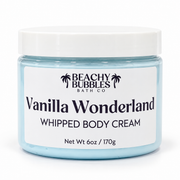 Beachy Bubbles Bath Vanilla Wonderland Whipped Body Cream 6 oz