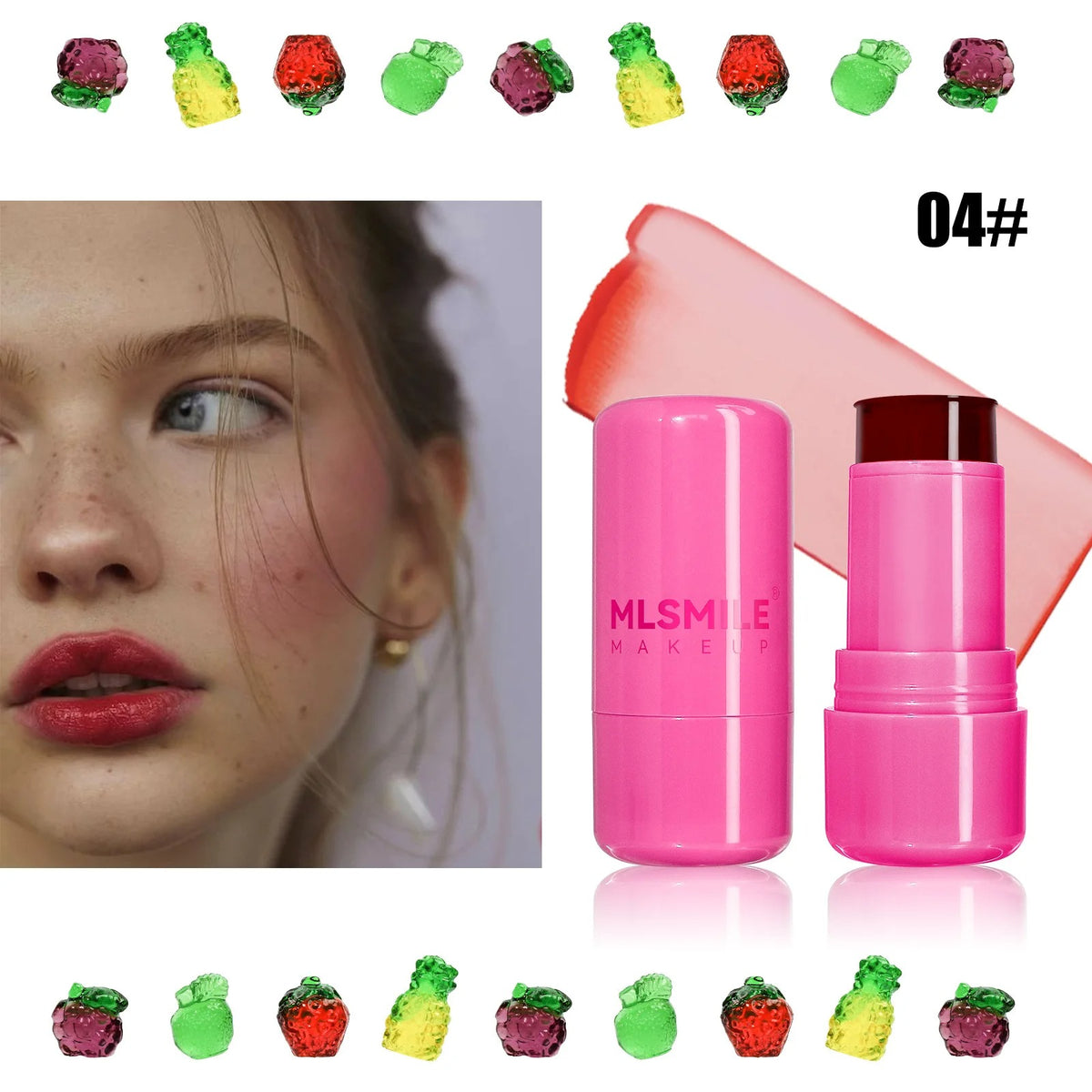 MLSMILE Water Jelly Lip & Cheek Tint Stick