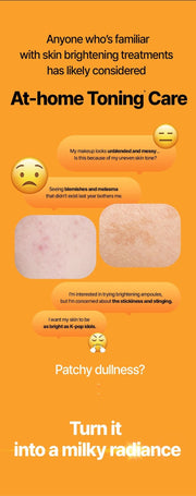WELLAGE Hyper Toning Glowy 100 Ampoule skin tone concerns official English information