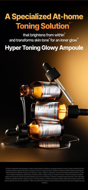 WELLAGE Hyper Toning Glowy 100 Ampoule glowy formula overview official English information