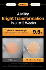 WELLAGE Hyper Toning Glowy 100 Ampoule skin tone test official English information