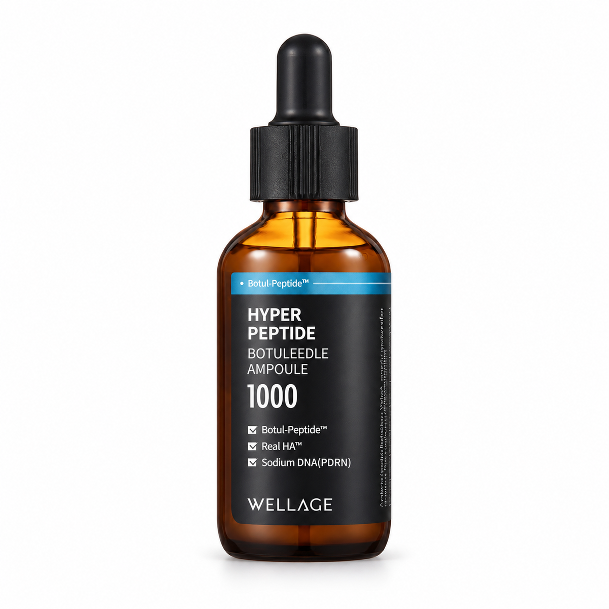 WELLAGE Hyper Peptide Botuleedle 1000 Ampoule 50mL on white background
