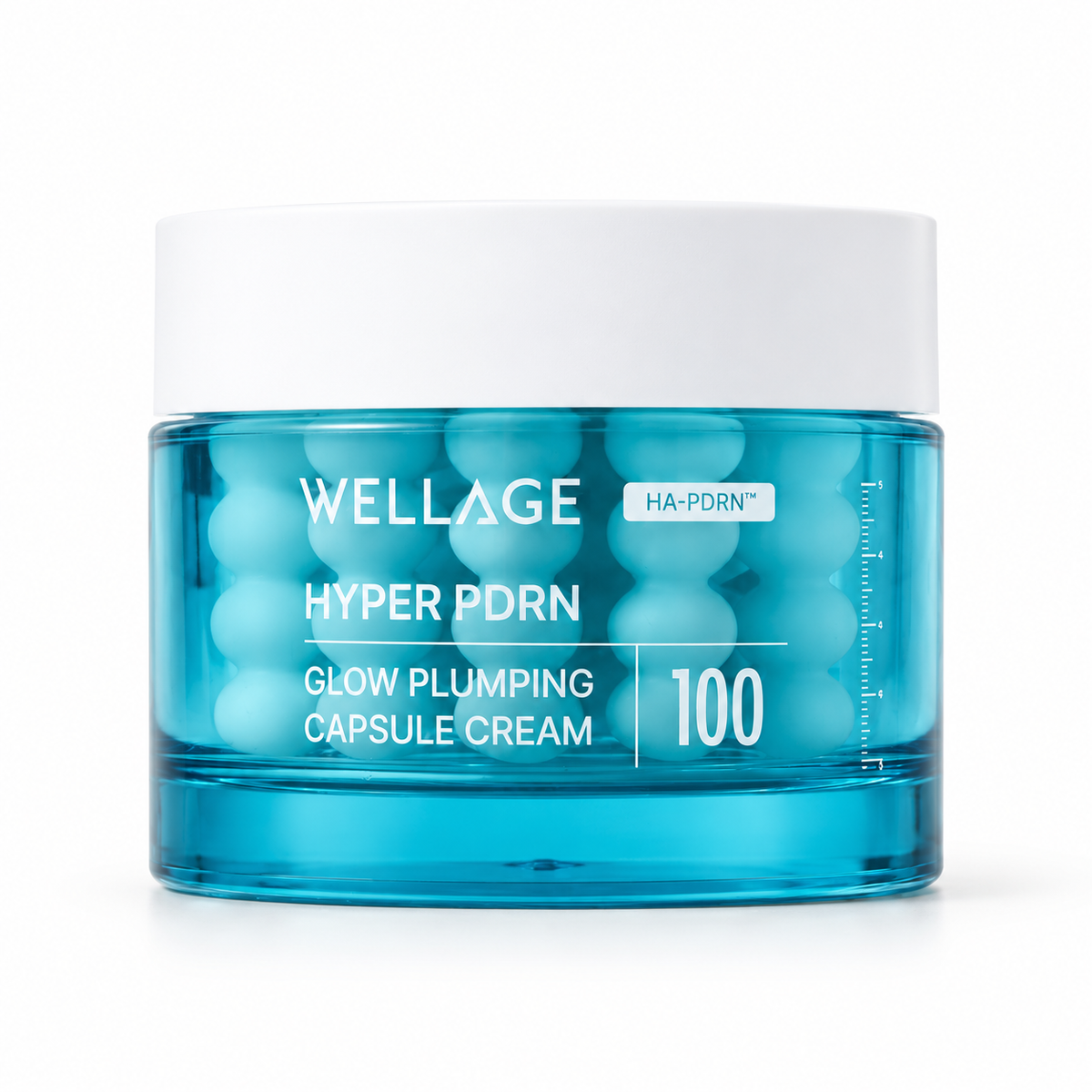 WELLAGE Hyper PDRN Glow Plumping Capsule 100 Cream 50mL on white background