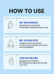 WELLAGE Real Hyaluronic 100 Toner 500 mL three application methods and five minute pack official product information