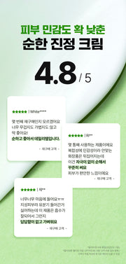 WELLAGE Real Cica Calming 95 Cream customer experiences official Korean information