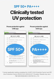 WELLAGE Real Hyaluronic Blue Sun Cream: UVA and UVB protection tests