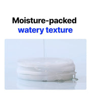 WELLAGE Real Hyaluronic Blue Toner Pad 100: Watery texture