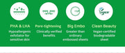 WELLAGE Real Cica Calming Big Embo Toner Pad: Formula and sheet feature overview