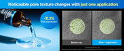 WELLAGE Hyper Peptide Skin Booster Toner: Pore texture study with qualifier
